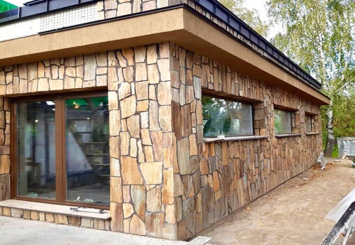 Плитняк кора дерева для фасада купить в Псковской области