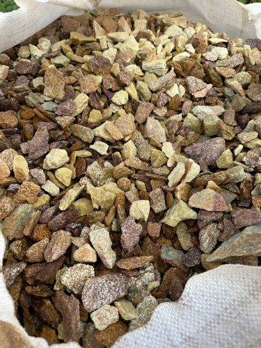 Златолит персиковый декоративная каменная крошка купить в Псковской области