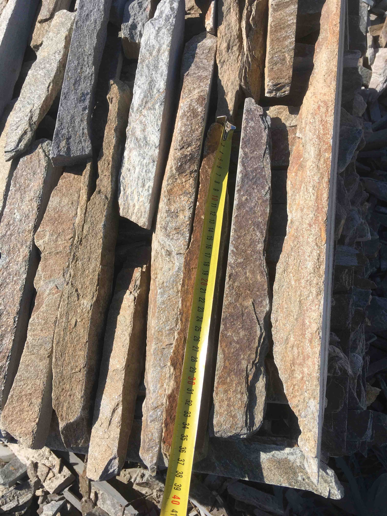 Горбушка златолит мультиколор для облицовки купить в Псковской области