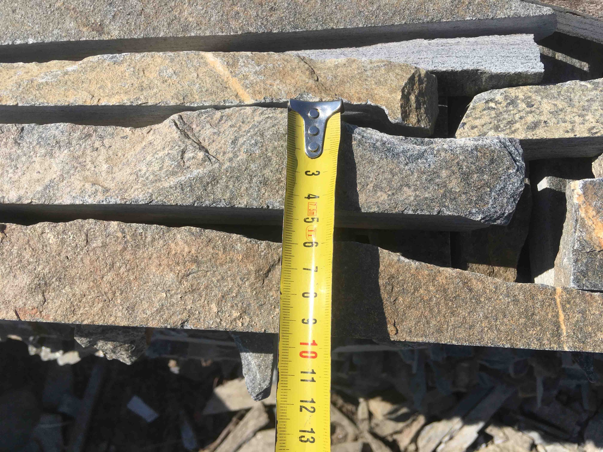 Горбушка златолит мультиколор для облицовки купить в Псковской области