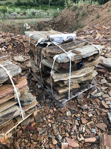 Пошаговая дорожка из плит златолит кора дерева купить в Псковской области